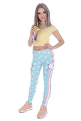 Niobe Clothing Unicorn Digital Print Leggings - leggings