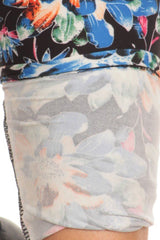Niobe Clothing Kaleidoscope Petals Design Plus Size Leggings - leggings