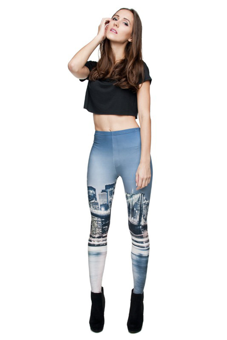 Niobe Clothing City Life Digital Print Leggings - p_leggings