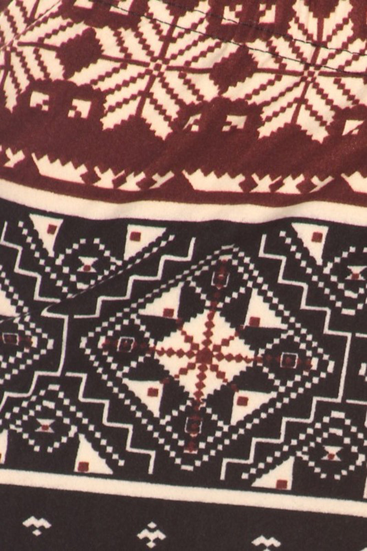 Niobe Clothing Winter Isle Design Leggings - Leggings p_leggings