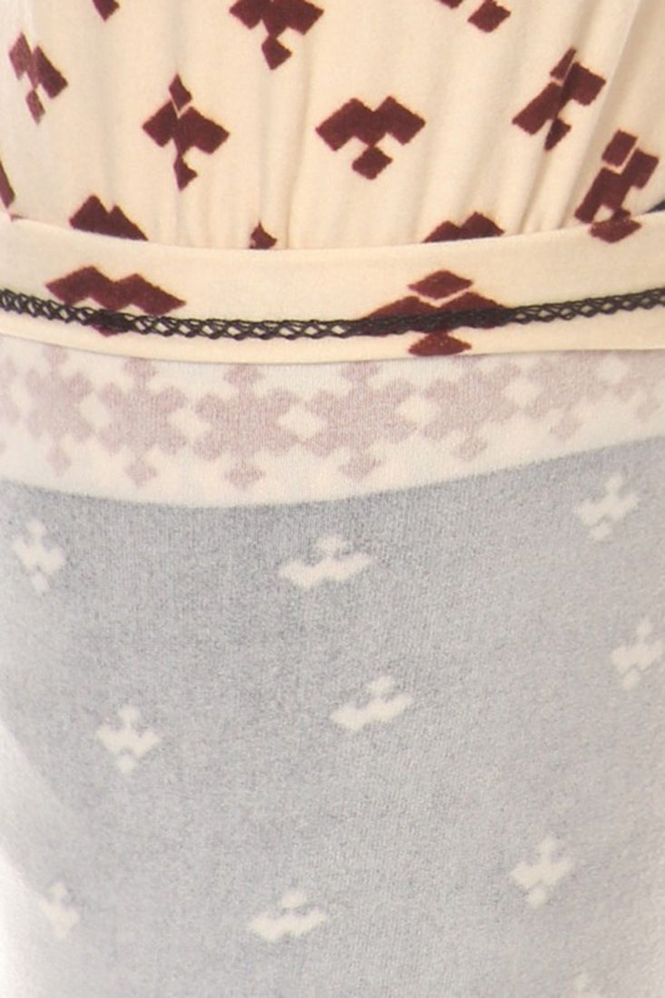 Niobe Clothing Winter Isle Design Leggings - Leggings p_leggings
