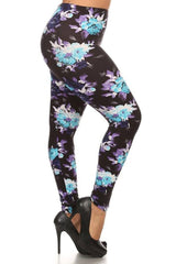 Niobe Clothing Night Howler Design Plus Size Leggings - leggings