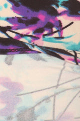 Niobe Clothing Cherry Blossom Design Plus Size Leggings - leggings