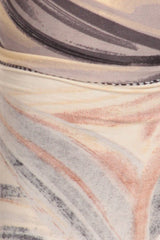 Niobe Clothing Brushstrokes Design Plus Size Leggings - leggings