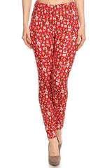 Niobe Clothing Christmas Cheer Graphic Print Lined Leggings - leggings
