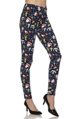Niobe Clothing Christmas Night Design Leggings - leggings