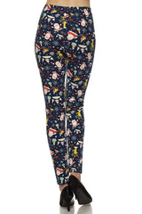 Niobe Clothing Christmas Night Design Leggings - leggings