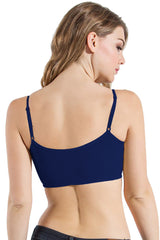 Sugarlips Seamless Camisole Ruched Padded Bra - Bras
