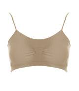 Sugarlips Seamless Camisole Ruched Padded Bra - Bras