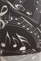 Niobe Clothing Musical Inspiration Graphic Print Lined Plus Size Leggings - leggings