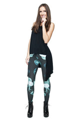 Niobe Clothing Jellyfish Digital Print Leggings - leggings