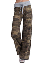 12Pm Mon Ami Distressed Army Casual Lounge Pants - pants