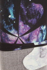 Niobe Clothing Galactic Clover Design Plus Size Leggings - leggings