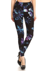 Niobe Clothing Galactic Clover Design Plus Size Leggings - leggings