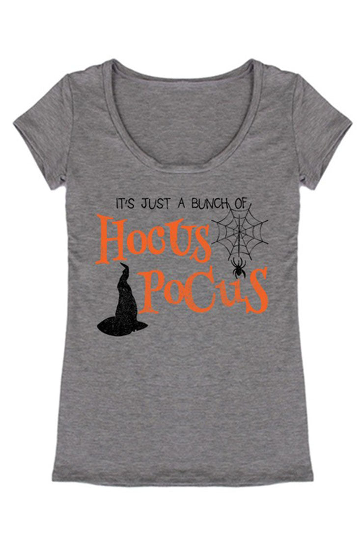 Niobe Clothing Hocus Pocus Holiday Graphic T-Shirt in Black - Shirts g_shirts
