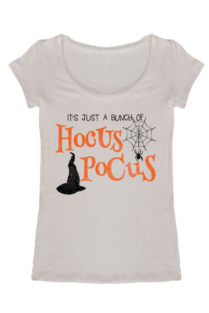 Niobe Clothing Hocus Pocus Holiday Graphic T-Shirt in Black - Shirts g_shirts