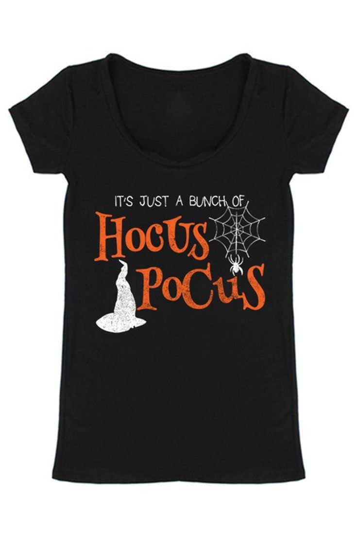 Hocus Pocus Holiday Graphic T-Shirt in Black – Niobe Clothing