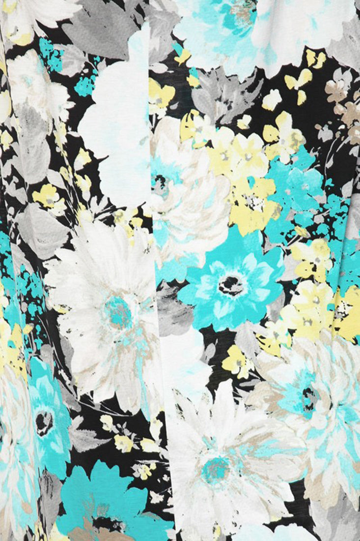 Niobe Clothing Pastel Floral Maxi Dress - Dresses f_dresses