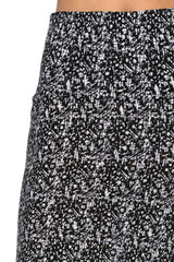 Niobe Clothing Graphite Printed Maxi Skirt - Skirts