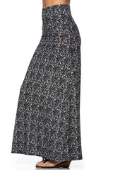 Niobe Clothing Graphite Printed Maxi Skirt - Skirts