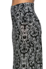 Niobe Clothing Baroque Printed Maxi Skirt - Skirts