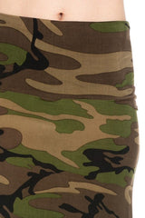 Niobe Clothing Army Printed Maxi Skirt - Skirts