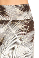 Niobe Clothing Palm Paradise Printed Maxi Skirt - Skirts