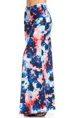 Niobe Clothing Lively Floral Printed Maxi Skirt - Skirts