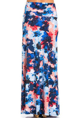 Niobe Clothing Lively Floral Printed Maxi Skirt - Skirts