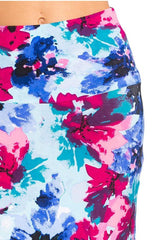 Niobe Clothing Multicolor Floral Printed Maxi Skirt - Skirts