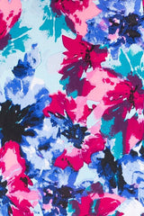 Niobe Clothing Multicolor Floral Printed Maxi Skirt - Skirts