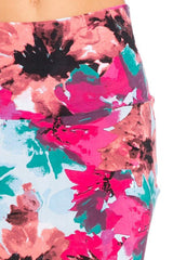 Niobe Clothing Pink Floral Printed Maxi Skirt - Skirts