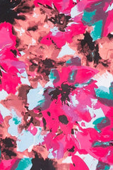 Niobe Clothing Pink Floral Printed Maxi Skirt - Skirts
