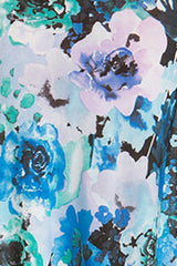 Niobe Clothing Serene Blossom Printed Maxi Skirt - Skirts