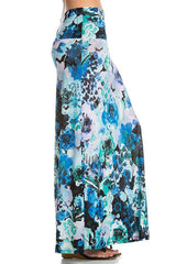 Niobe Clothing Serene Blossom Printed Maxi Skirt - Skirts