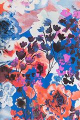 Niobe Clothing Sunset Blossom Printed Maxi Skirt - Skirts