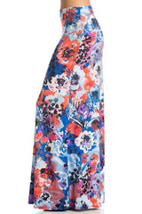 Niobe Clothing Sunset Blossom Printed Maxi Skirt - Skirts