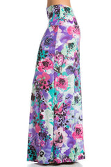 Niobe Clothing Pastel Blossom Printed Maxi Skirt - Skirts