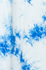 Niobe Clothing Sky Blue Tie Dye Printed Maxi Skirt - Skirts