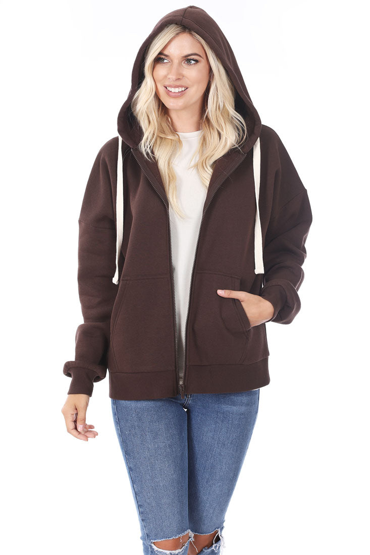 Niobe Clothing Zipper Hoodie Sweat Jacket - Coats & Jackets sb_outerwear