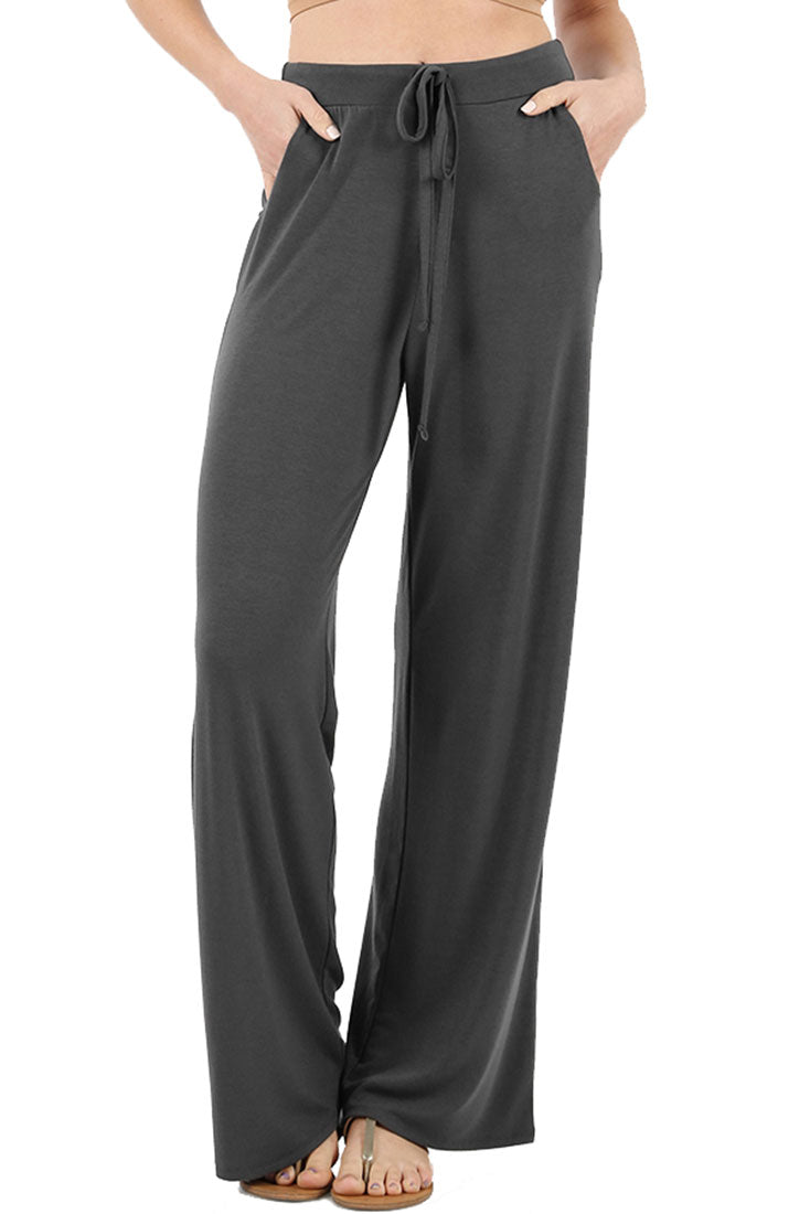 Zenana Casual Loose Fit Comfortable Lounge Pajama Pants - sb_bottoms