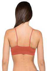 Anemone Front Criss Cross Strappy Padded Bra - Bras