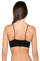 Anemone Front Criss Cross Strappy Padded Bra - Bras