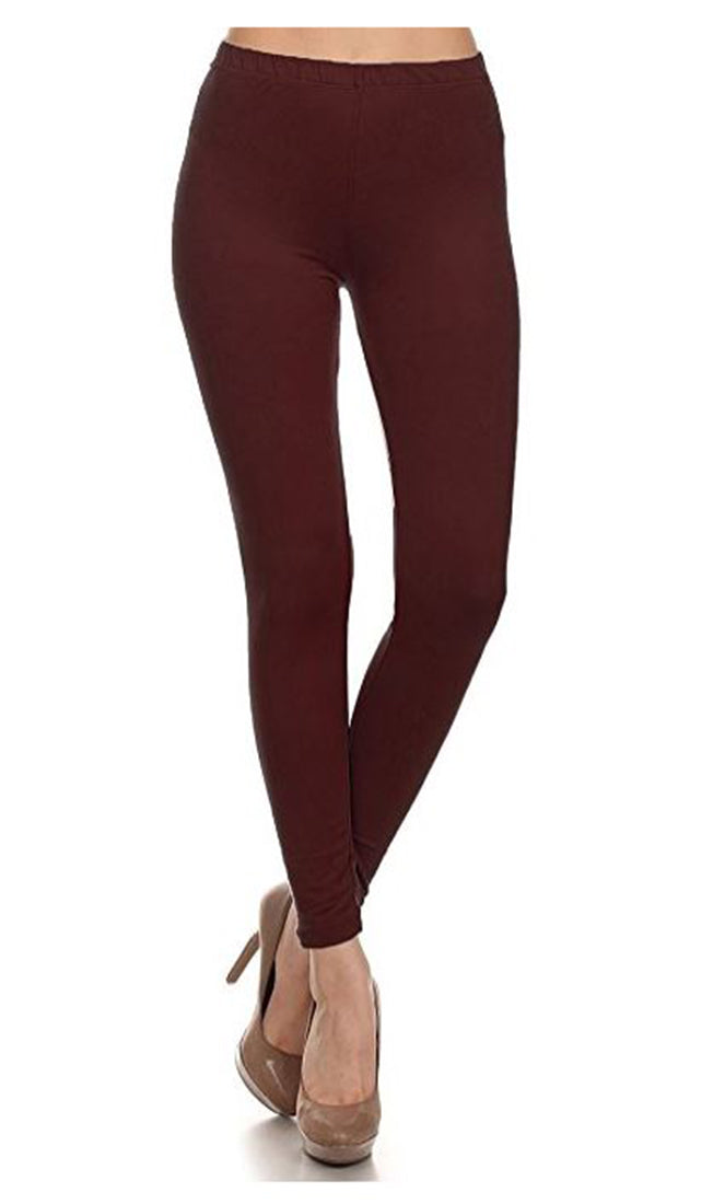 Leggings Depot Solid High Waist Soft Lined Leggings - Leggings sb_bottoms
