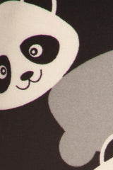 Niobe Clothing Panda Plus Size Capri Leggings - leggings