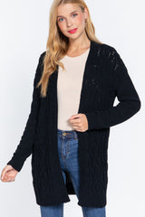 CCWHOLESALECLOTHING Chenille Sweater Cardigan - DS OUTERWEAR