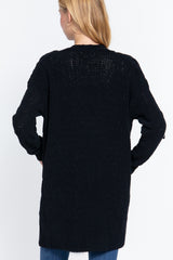 CCWHOLESALECLOTHING Chenille Sweater Cardigan - DS OUTERWEAR