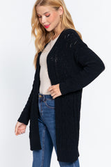 CCWHOLESALECLOTHING Chenille Sweater Cardigan - DS OUTERWEAR
