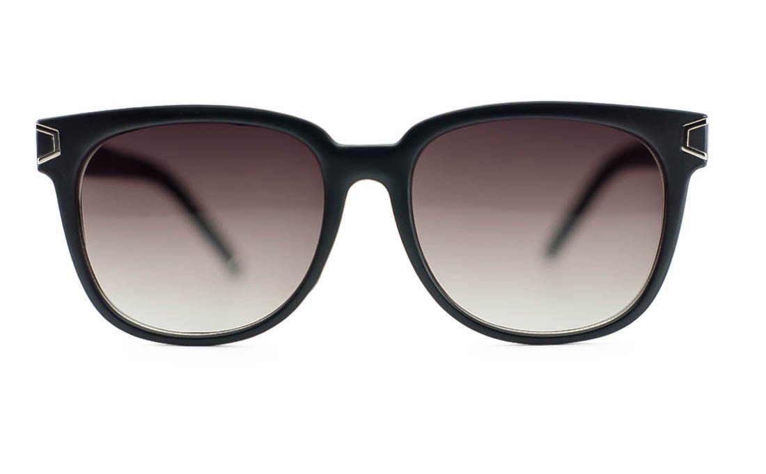 Niobe Clothing Unisex Wayfarer Wood Print Metal Accent Sunglasses - Sunglasses