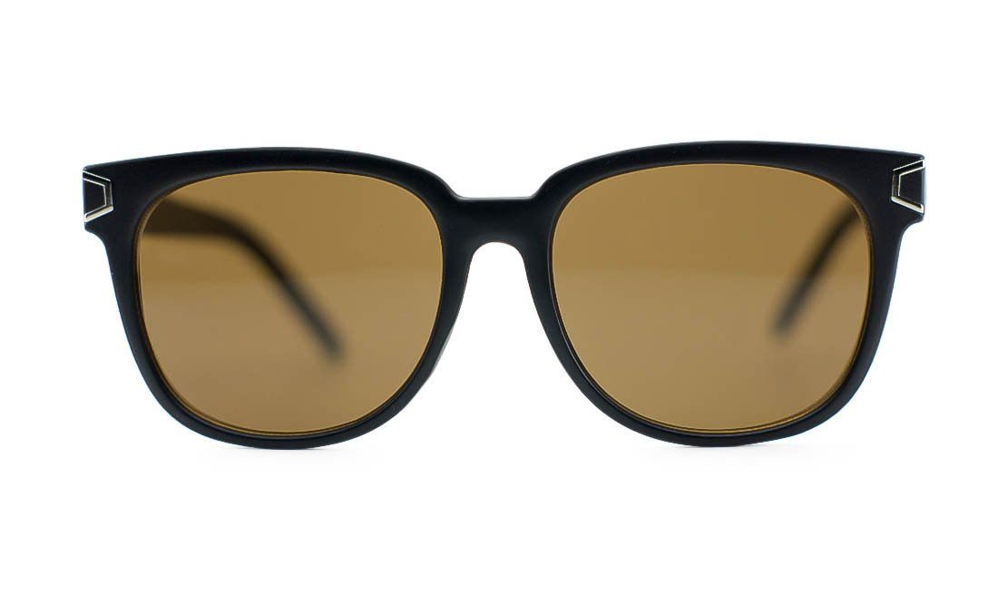 Niobe Clothing Unisex Wayfarer Wood Print Metal Accent Sunglasses - Sunglasses